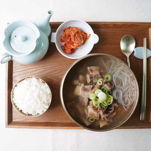 밥먹자 국밥집 순수 소갈비탕 (700g x 3팩)