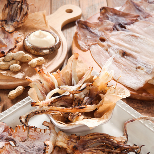 쫄쫄이 오징어 4-5미 (200g내외)